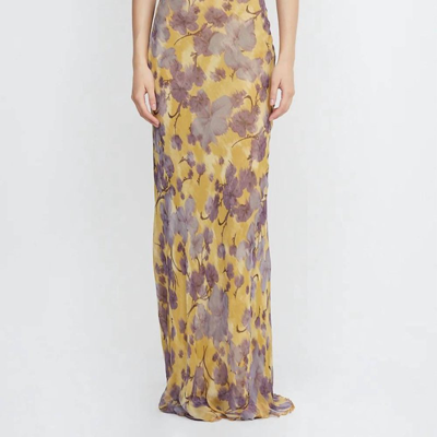 Shop Bec & Bridge Bernadette Wrap Maxi Dress In Gold