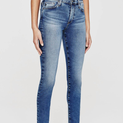 Shop Ag Farrah Skinny Jean In Blue