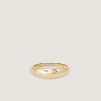 Shop Kinn Dare To Love Classic Hollow Dome Ring Gold