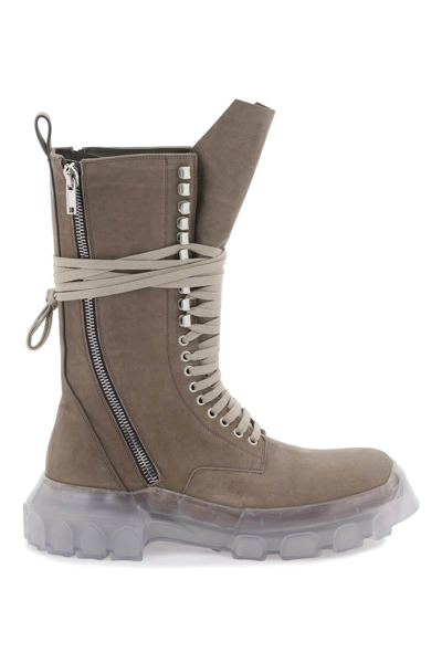 Shop Rick Owens Army Tractor Amphib In Grey