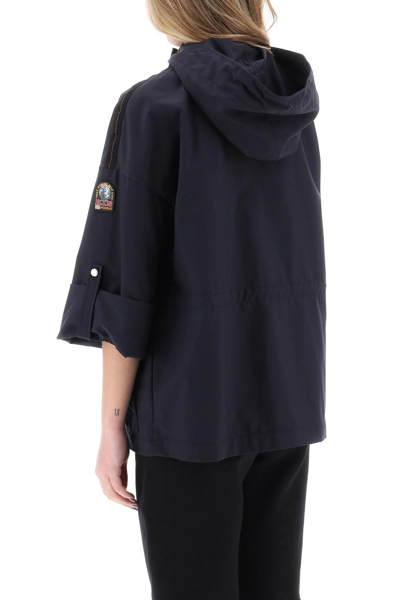 Shop Parajumpers "hailee Hooded Midi Park In Blue