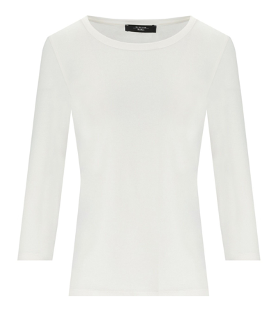 Shop Max Mara Multia White T-shirt