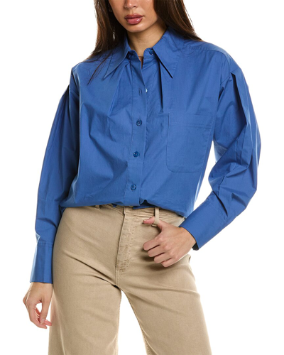 Shop Equipment Sergine Oversized Shirt In Blue
