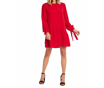 Shop Mudpie Merritt Flounce Dress In Red