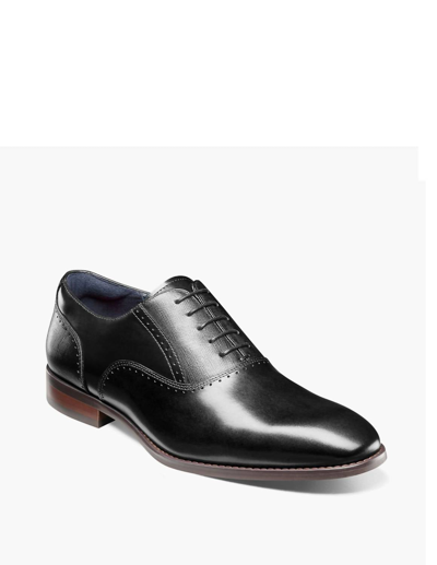 Shop Stacy Adams Kalvin Plain Toe Oxford Shoe In Black