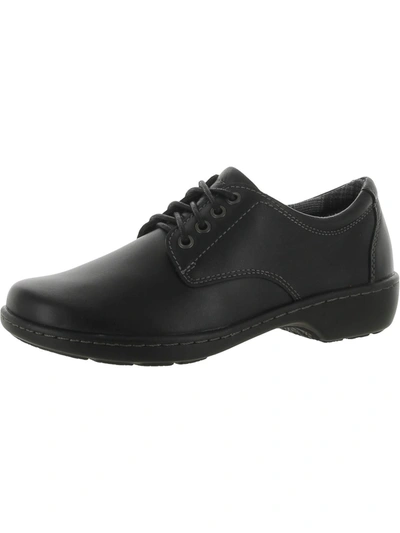 Shop Eastland Alexis Womens Leather Lace-up Oxfords In Black