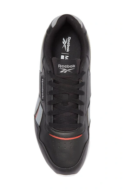 Shop Reebok Glide Ripple Clip Sneaker In Black/ Grey/dynamic Red