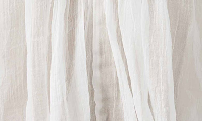 Free People Padma Flutter Sleeve Blouse In White