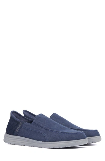 Shop X-ray Xray Brad Twill Loafer In Navy