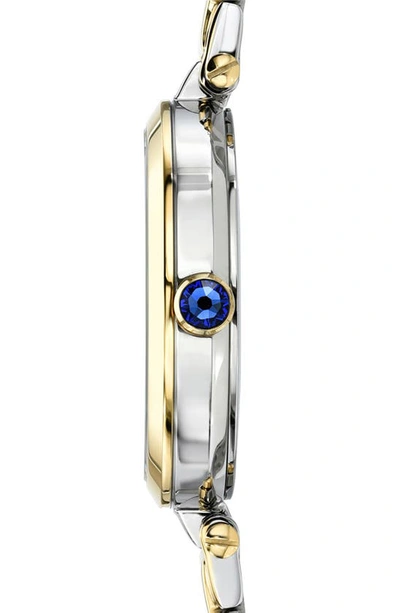 Shop Porsamo Bleu Natalie Bracelet Watch, 36mm In Two-tone
