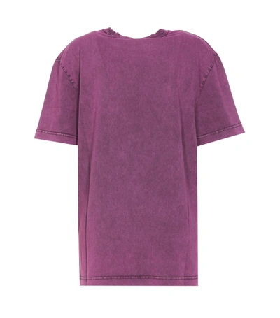 Shop Alexander Wang T-shirts And Polos In Purple