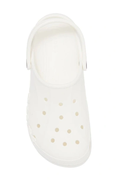 Crocs Baya Platform Clog In White