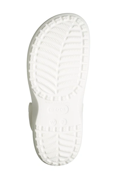 Crocs Baya Platform Clog In White