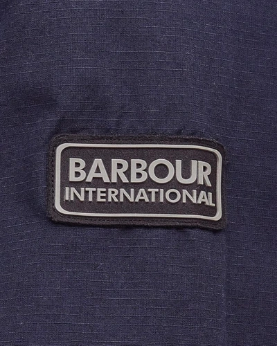 Shop Barbour International Jacket In Navy