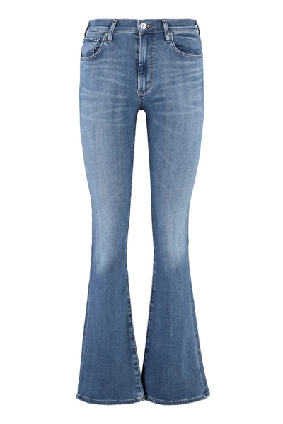 Shop Citizens Of Humanity Emannuelle Bootcut Jeans In Denim