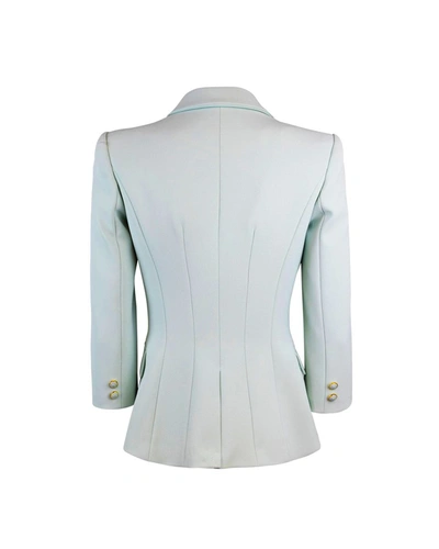 Shop Elisabetta Franchi Jacket In Heavenly