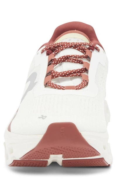 Shop On Cloudmster Lny Running Shoe In Ivory/ Ruby