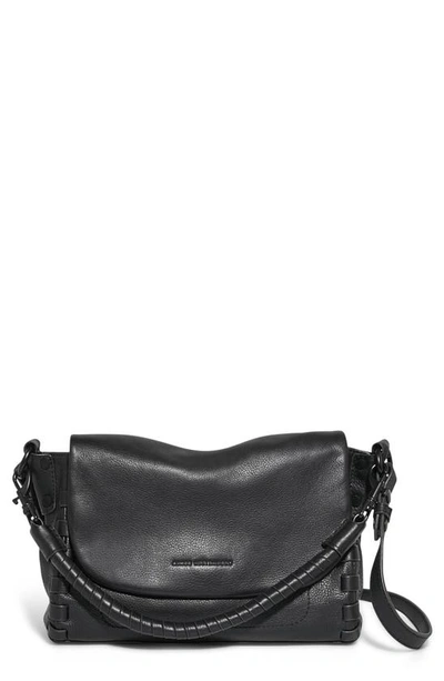 Shop Aimee Kestenberg Zen Convertible Crossbody In Black W/ Shiny Black