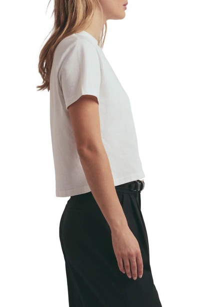 Favorite Daughter The Favorite Organic Cotton T-shirt In White