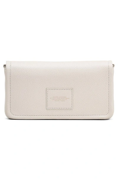 Shop Marc Jacobs The Mini Leather Crossbody Bag In Cotton