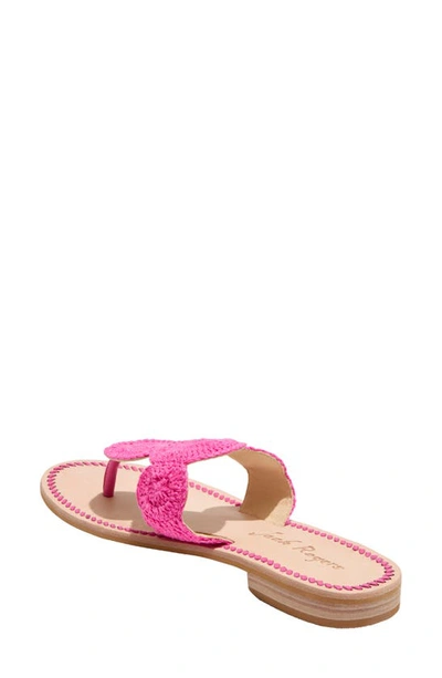 Jack Rogers Jacks Sandal In Fuchsia