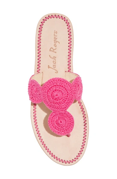 Jack Rogers Jacks Sandal In Fuchsia