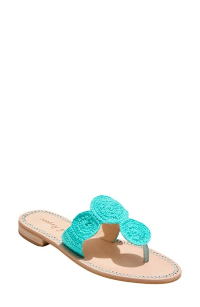 Shop Jack Rogers Jacks Sandal In Turquoise