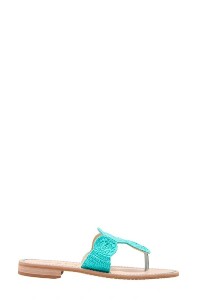 Shop Jack Rogers Jacks Sandal In Turquoise