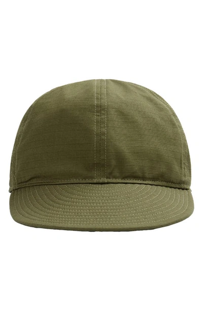 Shop Alpha Industries Us Air Force Cotton Ripstop Baseball Cap In Green