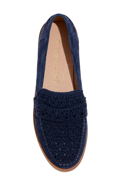 Shop Jack Rogers Dale Loafer In Midnight