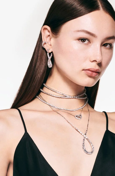 Swarovski Hyperbola Pendant Necklace In Silver