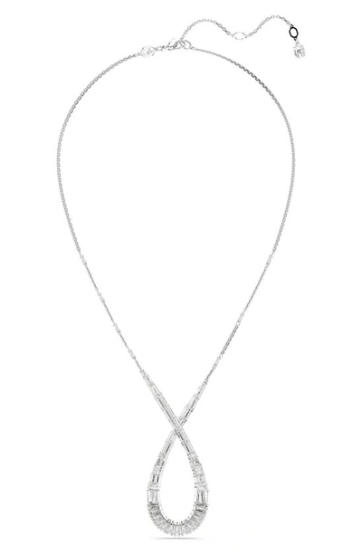 Swarovski Hyperbola Pendant Necklace In Silver