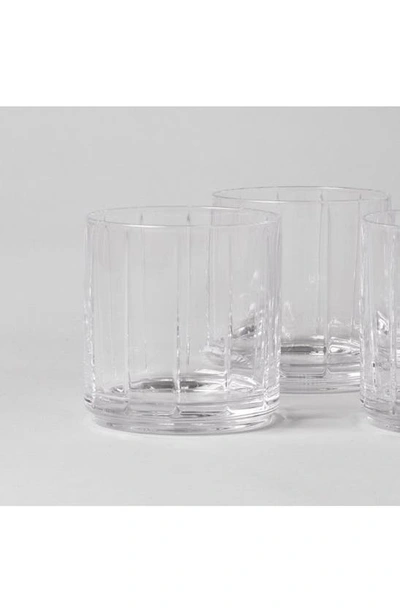 Fable The Rocks Set Of 4 Glasses In Clear