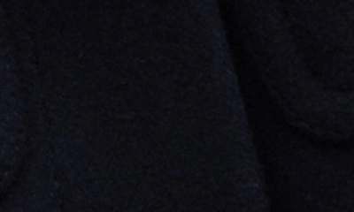 Mango Women's Hooded Wool Coat In Dark Navy