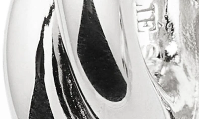 Lie Studio The Diana Hoop Earrings In 925 Sterling Silver