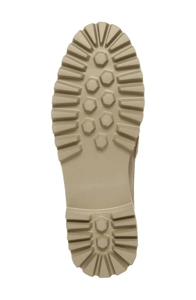 Blondo Florenz Lug Loafer Mule In Sand Suede