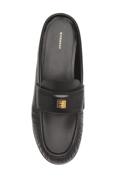 Shop Givenchy 4g Loafer Mule In Black
