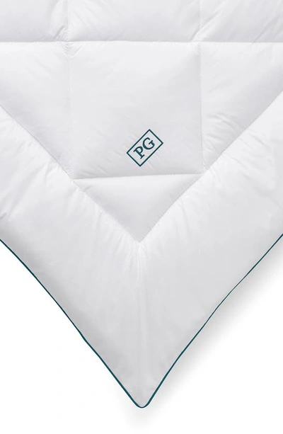 Pg Goods Gel Fiber Down Alternative Mattress Pad In White