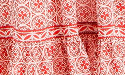 Shop Max Studio Patterned Maxi Dress In Red