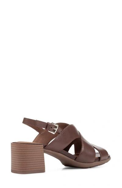 Shop Geox Mary Karmen Sandal In Brown