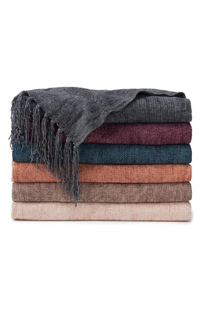 Ella Jayne Home Chenille Throw Blanket In Blush