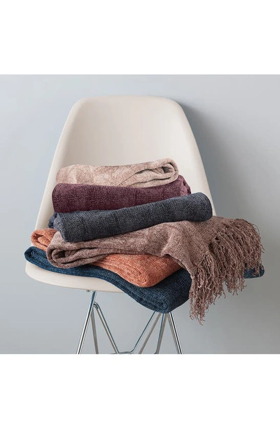 Shop Ella Jayne Home Chenille Throw Blanket In Blush