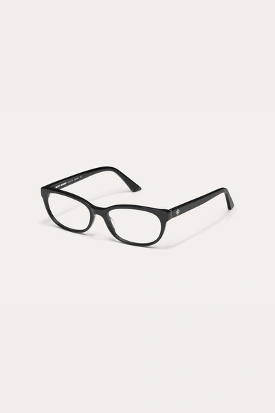 Shop Danielle Guizio Ny Lucky You Glasses In Black Clear
