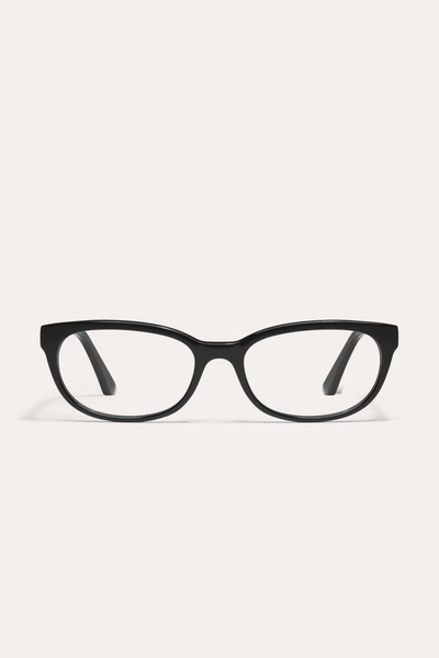 Danielle Guizio Ny Lucky You Glasses In Black Clear