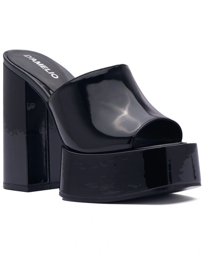 Shop D'amelio Footwear Ravina Platform Slide In Black
