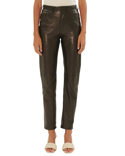 Shop Iro Straight Pant In Black