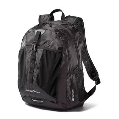 Shop Eddie Bauer Stowaway Packable 30l Backpack In Black