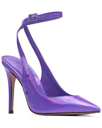 Shop D'amelio Footwear Kamila Slingback Pump In Purple