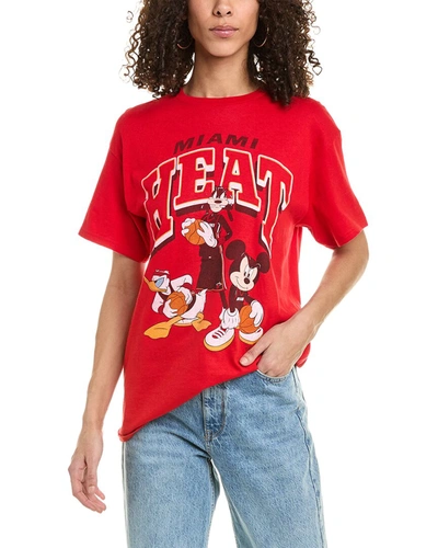 Shop Junk Food Relaxed Fit Graphic T-shirt In Red