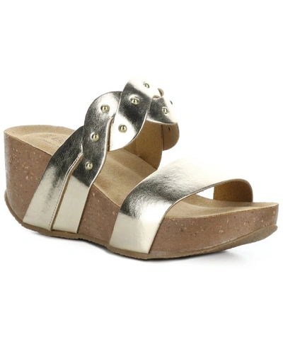 Shop Bos. & Co. Larino Leather Sandal In Multi